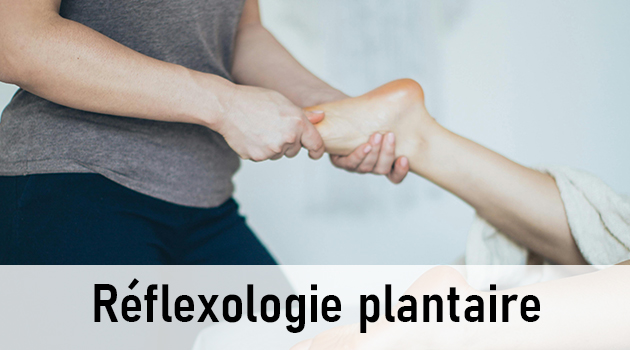 Réflexologie plantaire